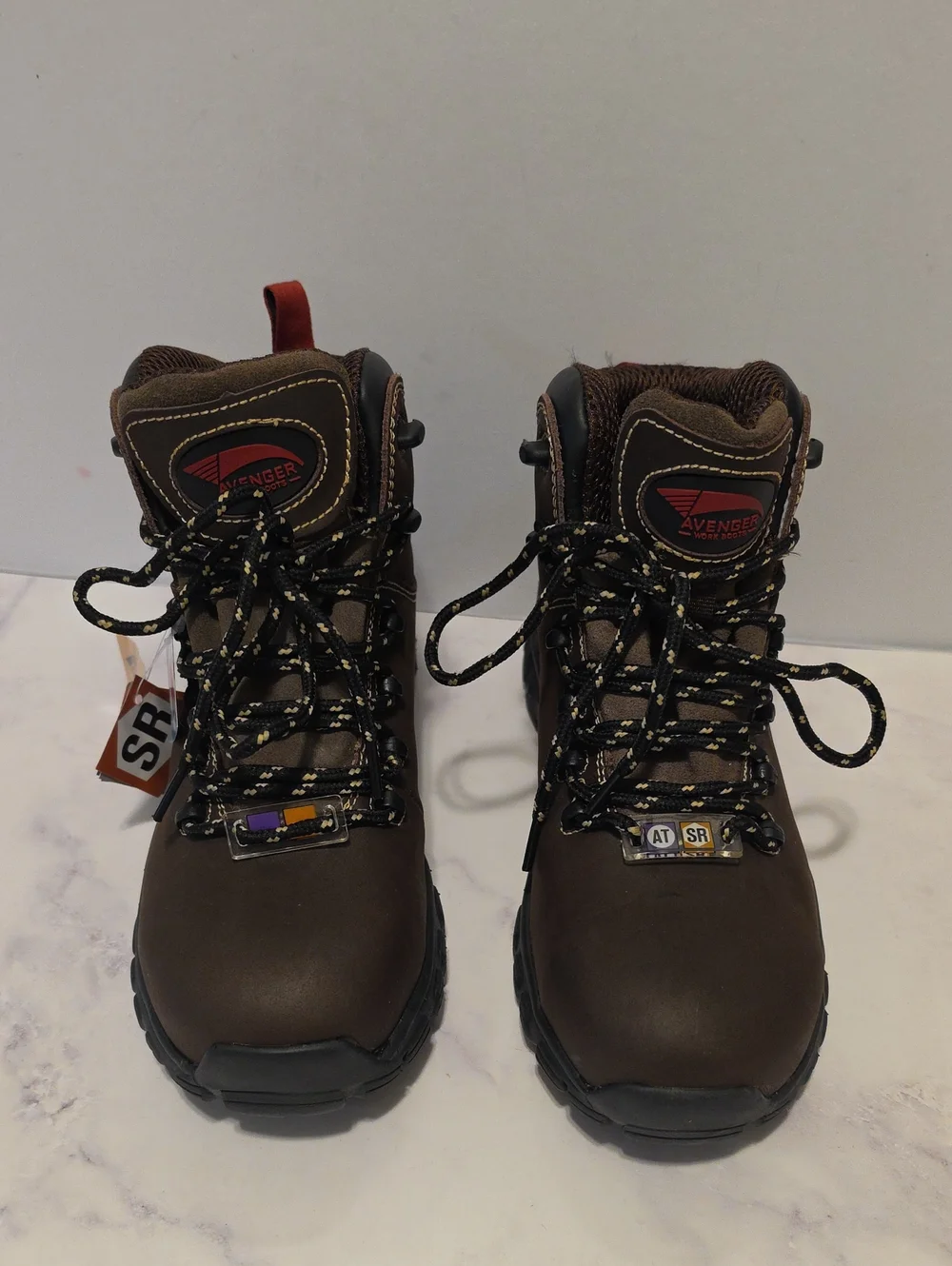 Avenger Brown Work Boots - Steel Toe Brand New